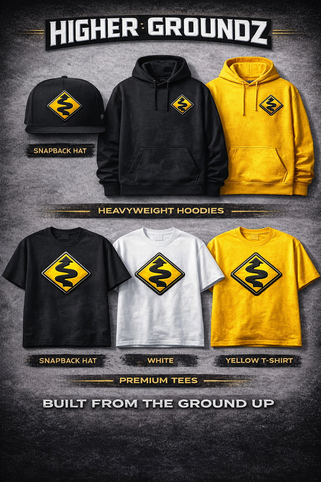 The official Higher Groundz core tee. – HGZ store